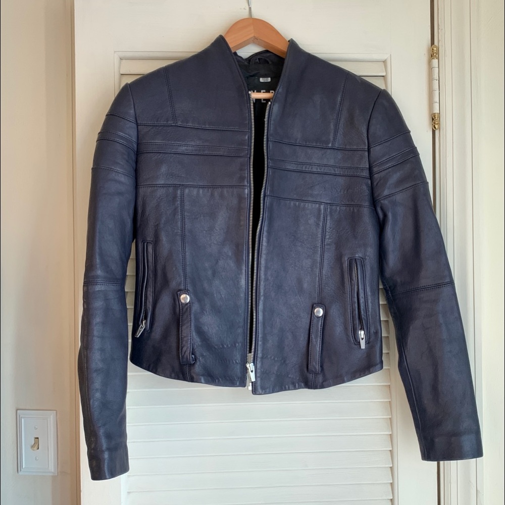 Veda Jacket made of lamb leather
